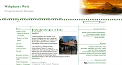Desktop Screenshot of deutsch-philippinen.webpinoy.asia